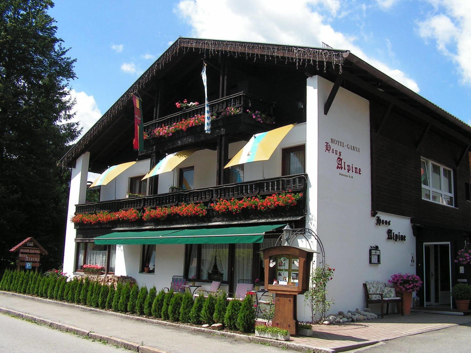 Hotel Garni Haus Alpine - Chiemgau Karte Inkl Ruhpolding Εξωτερικό φωτογραφία